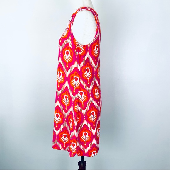 NWOT Crown & Ivy Pink/Orange Pull Over Sleeveless Dress S - Picture 6 of 9